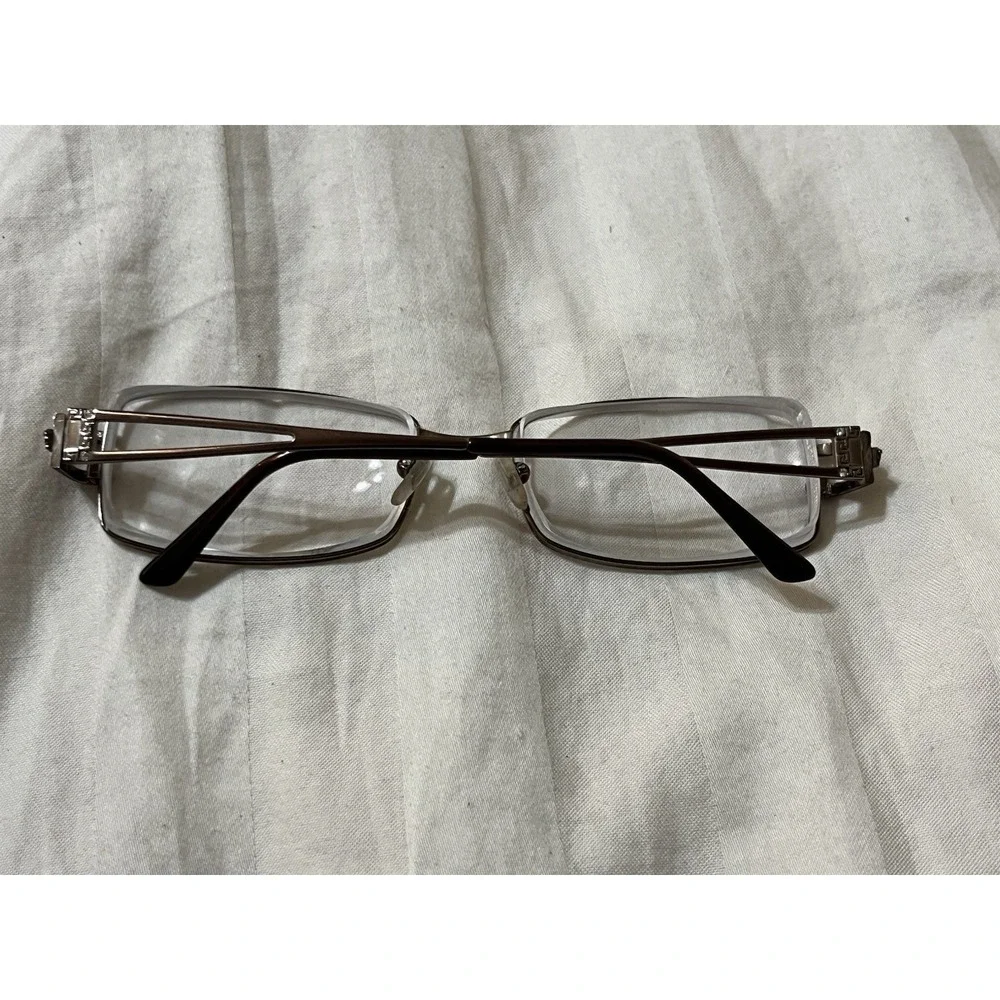 VERSACE Eyeglasses Optic Glasses Occhiali Bril Frame 1092-B 1045 53□16 130 Italy